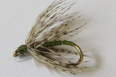Soft hackle wee wet fly