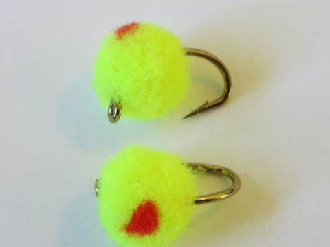Chartreuse-with-Red-Dot-Globug-Fly
