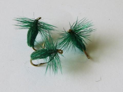 Green Beetle Dry Fly