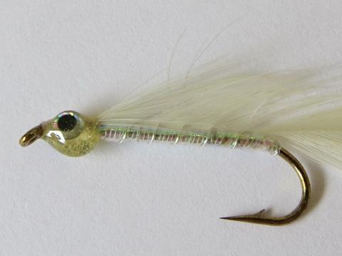 Pear-and-White-Jigging-Smelt-Fly